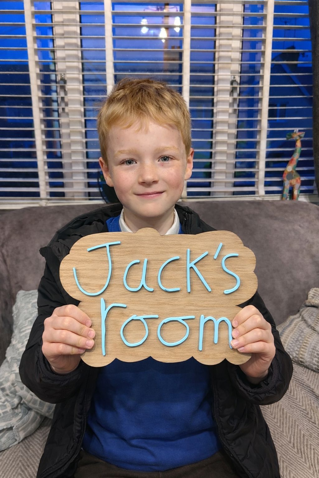Child’s Handwriting Room Sign - Lots of Love